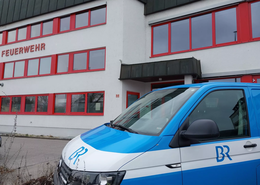 BR-Filmteam begleitet Feuerwehr Pfaffenhofen