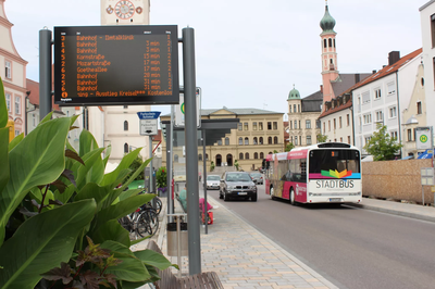 Einschränkungen auf Stadtbuslinie 2