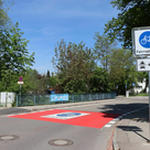 Die neuen Fahrradstraßen Münchener Vormarkt, Draht und Kapellenweg sind nun als solche gekennzeichnet.
