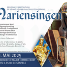 Mariensingen am 11. Mai in Geisenfeld