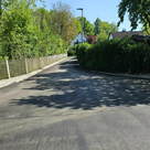 Die Kornstraße wurde zum Teil schon saniert. Der zweite Abschnitt (Kornstraße West) folgt nun im zweiten Halbjahr 2025.