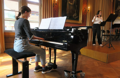 Am Montag zeigen die Schülerinnen und Schüler der Musikschule, ihr Können.