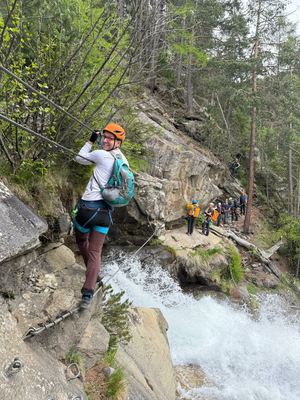 Klettersteig am Stuibenfall
