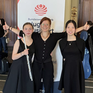 v.l.n.r.: Anastasiia Lytvyn, Karina Erhard und Lina Chen