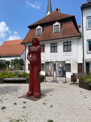 Die Werke zieren bis 3. August die Innenstadt.