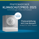 Preisverleihung am 13. Juli, 18 Uhr