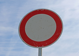 Verkehrsregelungen am Sonntag