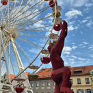 Die Werke zieren bis 3. August die Innenstadt.