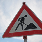 Gerolsbachweg beim Gymasium gesperrt