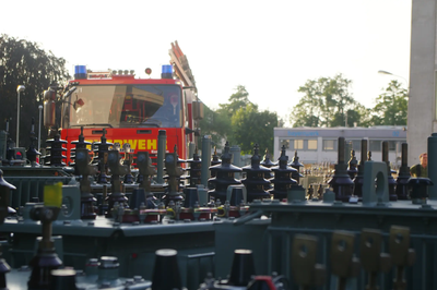 Feuerwehrübung: Explosion bei Bayernwerk