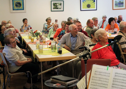 Das Sommerfest des Seniorenbüros war ein voller Erfolg.
