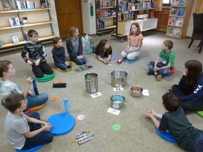In der Forschungsgruppe Buchstabensuppe gibt es interaktive Angebote für Kinder, mit denen sie Sprache spielerisch entdecken können. 