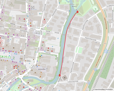 Sperrung des Ilmwegs wegen Baumpflegearbeiten