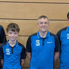 Die erste Mannschaft ist als Aufsteiger derzeit Tabellenführer der Tischtennis-Bezirksoberliga.
vlnr.: Thorge Boerma, Simon Steininger, Andreas Hendrich und David Aschauer