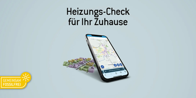 Interaktive Wärmekarte auf dem Geoportal