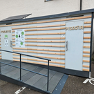 Die wasserlose WC-Anlage am Sparkassenplatz ist ein Test.