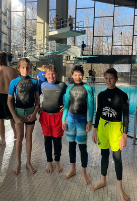 Matteo, Niklas, Felix, Samuel (v. l. n. r.)