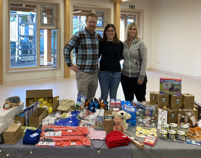 Erfolgreiche Tombola im Kindergarten Am Hopfastadl