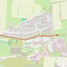 Wanderbaustelle in der Eberstettener Straße und in der Anton-Schranz-Straße