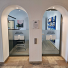 Der neue Eingang zum Kultur- und Tourismusbüro.
