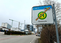 Umleitung der Stadtbuslinie 3 dauert an