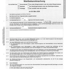 Wahlbekanntmachung Kommunalwahlen 2026