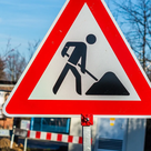 Gehwege teilweise gesperrt