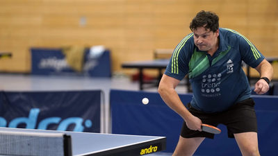 David Aschauer spielte nach Startschwierigkeiten eine sensationelle Relegation und steuerte drei Punkte im Einzel und einen im Doppel mit Simon Steininger bei