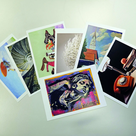 Elf neue Motive für die Kunstkarten-Serie