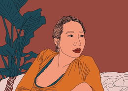 Das Werk „Que Lin“ stammt von Lea Ndreka aus dem Jahr 2020. 