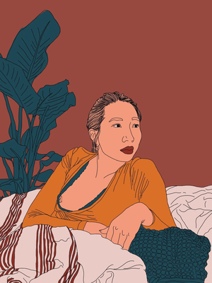 Das Werk „Que Lin“ stammt von Lea Ndreka aus dem Jahr 2020. 