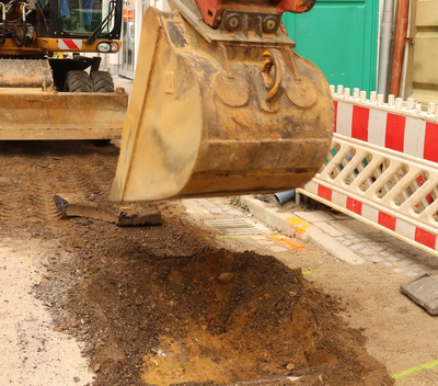 Verkehrseinschränkungen an der Bahnhof-Kreuzung