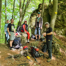 Bestes Kletterwetter beim Kurs „Von der Halle an den Fels“