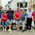 Team des Jugendfußball Fördervereins auf der Mai-Dult