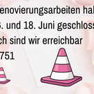 2 Schließtage im Juni