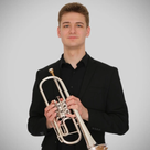 Thomas Penger spielt 2. Trompete im Blechbläserquartett "aurum et argentum"