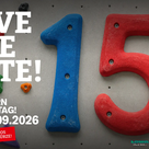 SAVE THE DATE - 15 Jahre PAFRock Kletterhalle
