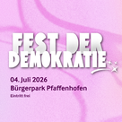 Fest der Demokratie im Bürgerpark
