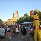 Trotz Hitze kamen tausende Gäste in die Innenstadt.