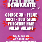 Open Air mit Haltung im Bürgerpark