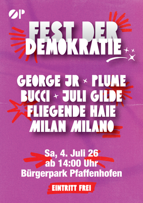 Open Air mit Haltung im Bürgerpark