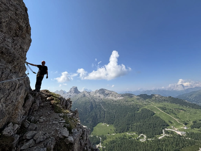 Klettersteigklassiker Dolomiten: Südliche Fanisspitze über den Tomaselli-Klettersteig