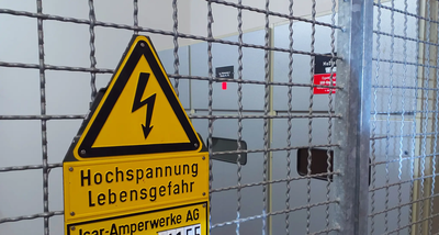 Kabelbrand im Hochvoltbereich der Ilmtalklinik