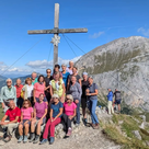 2085 m hoher Gipfel am Hahnkampl