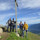 Teilnehmergruppe mit Tourenleiter Thomas Klotz (rechts im Bild)