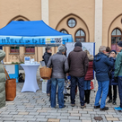 Am PAFundDU-Stand können sich Bürgerinnen und Bürger informieren und ihre Anregungen einbringen. 
