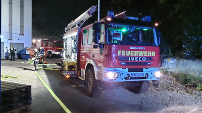 Großbrand am Heizkessel!