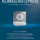 Infoplakat Klimaschutzpreis 2015