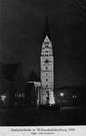 Stadtpfarrkirche in Weihnachtsbeleuchtung (1931)