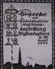Plakat zur Gewerbe-Ausstellung in Pfaffenhofen 1921